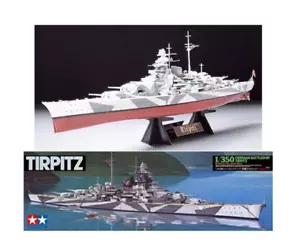Kit Acorazado Alemán Tamiya 78015 Tirpitz Escala 1:350 - Imagen 1 de 1