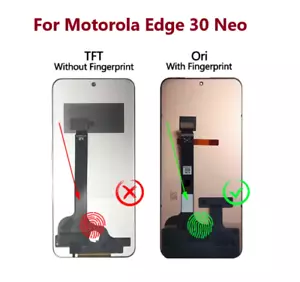 Für Motorola Edge 30 Neo XT2245-1 LCD Display Touchscreen Digitizer Ersatz - Bild 1 von 2