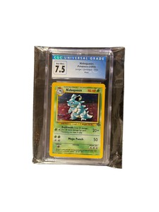Pokémon TCG Nidoqueen 7/64 1999 Holo Jungle Unlimited CGC 7.5 Near Mint+