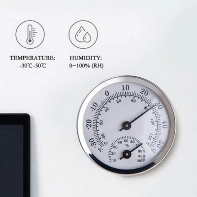 Home Wall Mechanical Thermometer Hygrometer Dial Temperature Humidity Meter - image 1 of 4