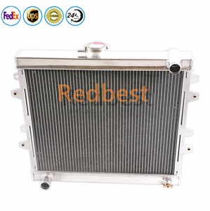 3 Rows Aluminum Radiator For 1984-95 Toyota 4 Runner Pickup SR5 22R DLX 2.4 L L4 - Bild 1 von 10
