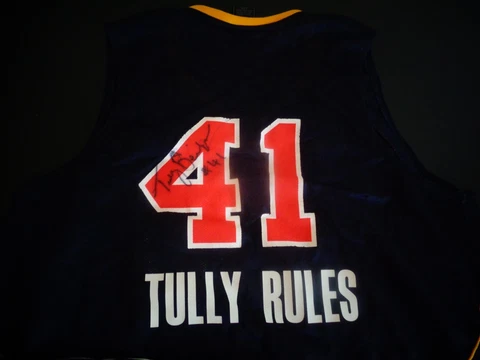 TULLY BEVILAQUA Indiana FEVER Basketball SIGNED Adidas Replica WNBA Jersey Blue Cover