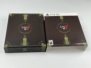 Lies of P Deluxe Edition PS5 Box and Slipcover ONLY No Game /PlayStation 5