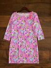 Lilly Pulitzer Medium Boat Neck Moms The Word Sophie Dress 3/4 Sleeve Upf50+ Nwt