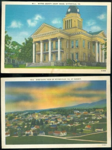 2 POSTALES DE WYTHEVILLE, VA - Imagen 1 de 1