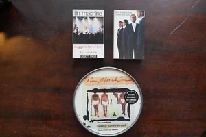 TIN MACHINE / BOWIE CASSETTE SINGLES & CD TIN - Picture 1 of 4