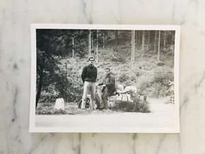 OLD PHOTOGRAPH VESPA MOTORCYCLE AUSTRIA 1966 OLD PHOTOGRAPH - Picture 1 of 2