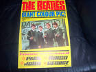  GENUINE THE BEATLES EARLY GIANT POSTER PYX ORIGINAL 1964 AWESOME STUNNING !