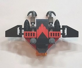 LEGO DC COMICS SUPERHEROES NIGHTWING'S JETPACK BUILD ONLY USED FROM 76011