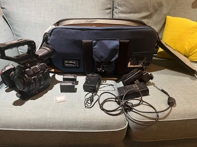 Canon C300 mkII Video Camera & kit - w/cards, batteries & bag - Image 1 of 4