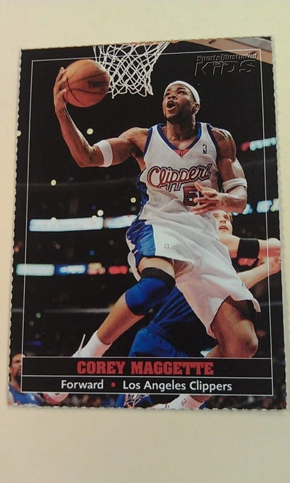 Corey Maggettte LA Clippers #401 NBA Sports Illustrated for Kids SI For Kids - Image 1 of 1