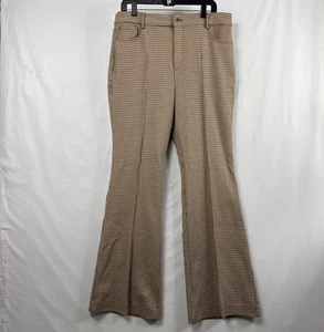 Loft Hose weites Bein Damen 14 kariert Hose Schlag Karriere Business Freizeit - Bild 1 von 15