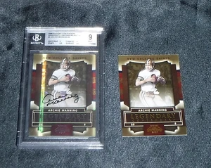2009 Contenders Legendary Contenders Autos Archie Manning Auto BGS 9 Gold 48/100 - Bild 1 von 2