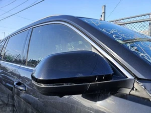 2018-2023 VOLKSWAGEN ATLAS PASSENGER SIDE VIEW MIRROR: BASE CRACKED, BLACK(LC9X) - Picture 1 of 12