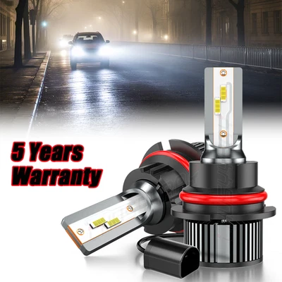 For Ford F350 1992-1996 1997 LED Headlight Bulb High/Low Beam Conversion KIT - Image 1 of 4