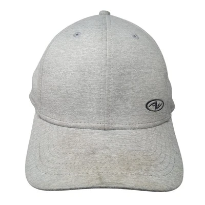 Athletic Works Fitted Baseball Cap Gray XL Lightweight Embroidered 6 Panel - Image 1 of 4