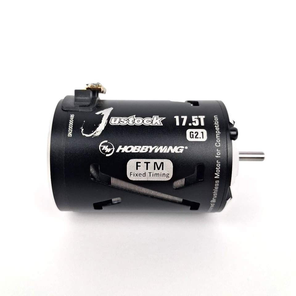Hobbywing Justock 3650 G2.1 Sensored Motor (Motor Type: 17.5t) HWI30408011 - Image 1 of 4