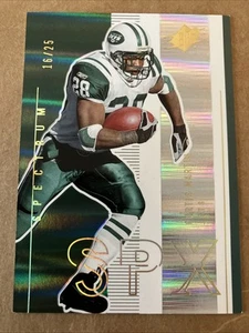 2005 SPx Spectrum Curtis Martin Green #64 (16/25) Jets HOF - Picture 1 of 2