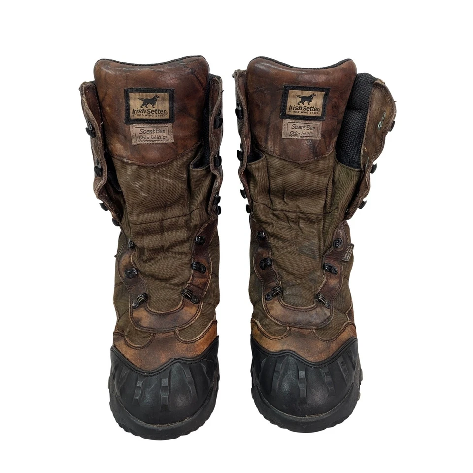 Irish Setter Boots Red Wing Men's Size 11 2000 Gram Thinsulate Leather Hunting - Image 1 of 4