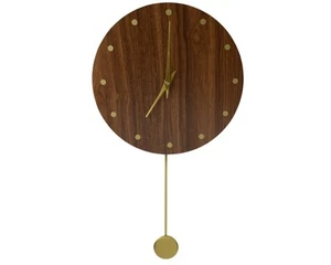 Reloj De Pared Con Péndulo H53 En Madera Decoración Casa - Imagen 1 de 1