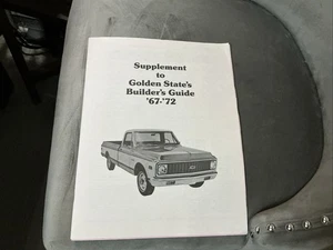 Golden State Pickup Parts Builders Guide Chevrolet 67-72 - Bild 1 von 2