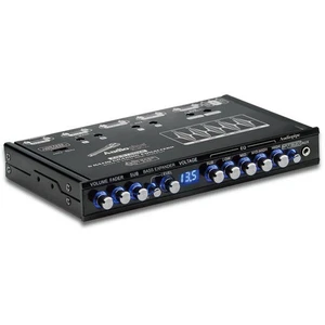 AUDIOPIPE EQ-515DXP 5-BAND 1/2 DIN GRAPHIC EQUALIZER CAR EQ w/ 9 VOLT RCA OUTPUT - Picture 1 of 3