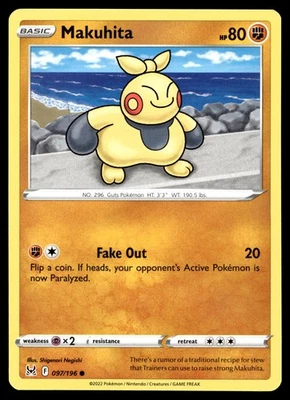 Makuhita 097/196 SWSH11: Lost Origin - Image 1 of 2