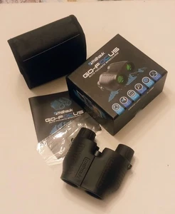 Mahauk Go-Focus 10x25 compact focus free Binoculars with case - Picture 1 of 5
