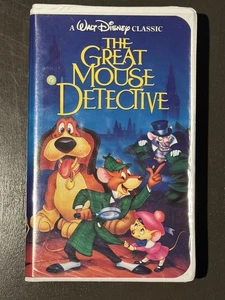 The Great Mouse Detective (1992) VHS - Disney Classic - Clamshell - RARE Vintage - Picture 1 of 2