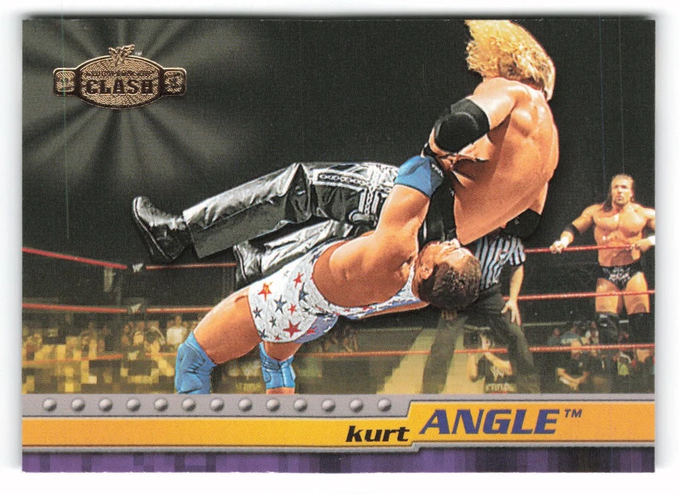 2001 Fleer WWF Championship Clash #22 Kurt Angle - Image 1 of 2