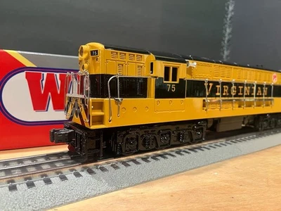 Williams O Virginian Black & Yellow Trainmaster Diesel Conventional - Tested! - Image 1 of 4