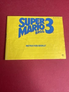 Super Mario Bros. 3 (Nintendo NES, 1990) NUR ANLEITUNG - Bild 1 von 4