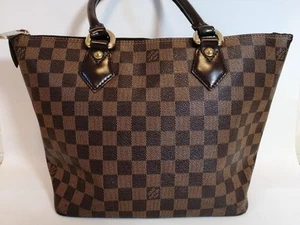 Louis Vuitton Damier Saleya Pm Tote Bag N51183 Designer Handbag Luxury Tote - Picture 1 of 10