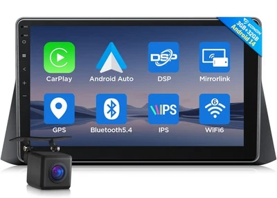 Android 14 10.1"Car Stereo GPS Navigation CarPlay FM Radio For Honda Accord 2008 - Image 1 of 4