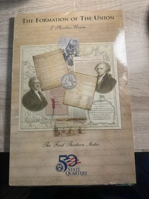 Unopened Formation Of The Union First 13 States 50 State Quarter Set - Image 1 of 2
