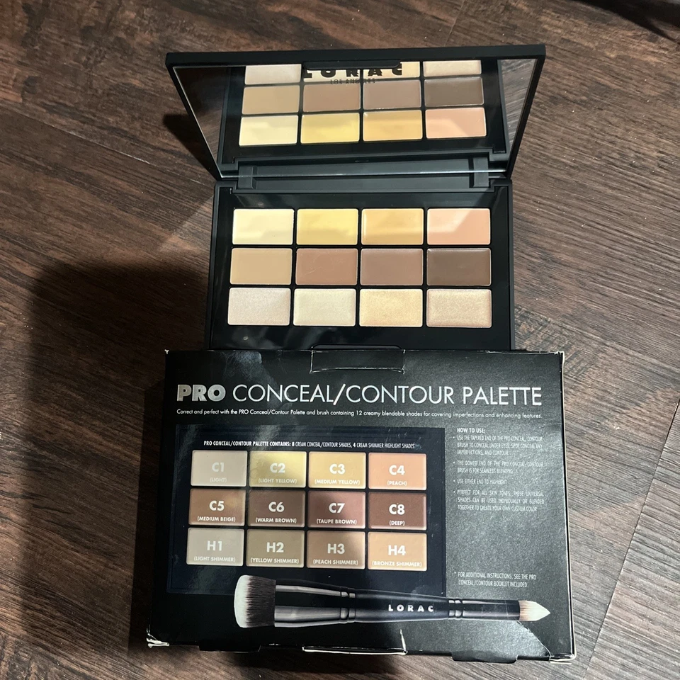 LORAC PRO Contour Palette | Contour Powders & Highlighters-No brush-NEW - Image 1 of 1