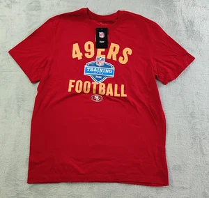 Nike NFL San Francisco 49ers Training Camp Football T-Shirt Herren Größe Large rot - Bild 1 von 7