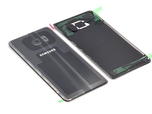 Genuine Samsung Galaxy Note 7 SM-N930F Battery Cover in Black - GH82-12568A - Picture 1 of 3