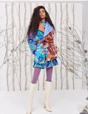 Celia B quilted Floral Snowdon Coat XS - Image 1 of 4