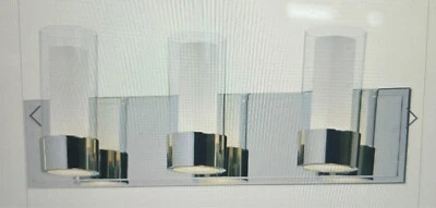 Maxim Lighting 3 Light Bath Wall Light 23073CLFTPC - Image 1 of 2