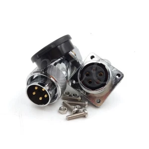 WS20 5pin Aviation Plug Socket,Power Industrial Cable Connector 10A 500V IP67 - Picture 1 of 5