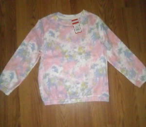 Cat And Jack Girls Cotton Sweater Warm Soft Tie Dye NWT Size 10/12 - Picture 1 of 3