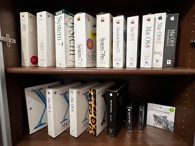 Complete Apple System Software / MacOS collection from System 5 to Mac OS 10.6 - Image 1 of 4