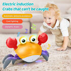 With Music LED Light Moving Baby Toy Toddler Interactive Crawling Crab For Kids