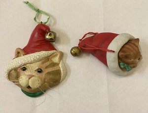 Festive Cat Ornament Set - Picture 1 of 8