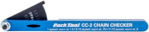 Park Tool CC-2 Bike Chain Checker Gauge for most Single - 12speed Bicycle chains - Picture 1 of 4