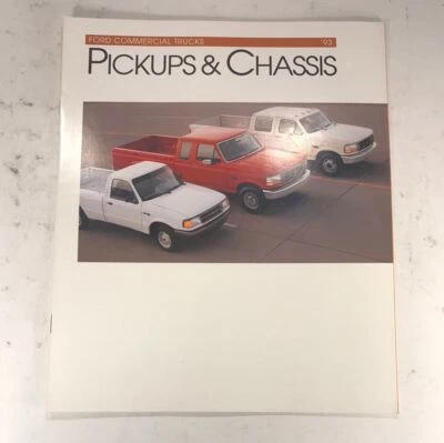 1993 Ford Commercial Trucks Pickups and Chassis brochure - Image 1 of 4