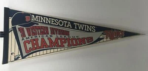 Minnesota Twins Wimpel Baseball MLB 1991 AL Western Champions American League - Bild 1 von 12