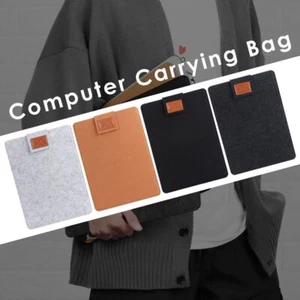 Laptop Sleeve Case Felt Soft Bag Ultrabook Cover For Macbook Air Pro 11 13 15 - Picture 1 of 17