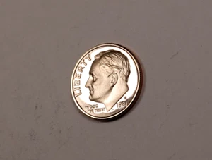 1981-S TY2 Roosevelt Dime * Gem Proof DCAM * Type 2 * XXD199 - Picture 1 of 4